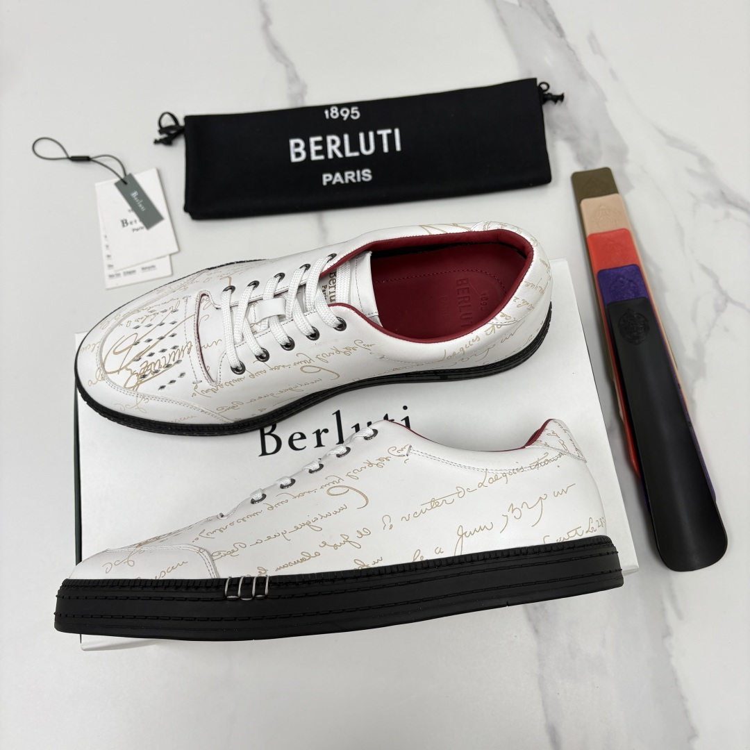 💋💍Berlut* 布鲁提 play time 休闲运动鞋板鞋 法式绅士轻奢代表作,将品牌标志性Scritto手 💋💍Berlut* 布鲁提 play time 休闲运动鞋板鞋 法式绅士轻奢代表作,将品牌标志性Scritto手