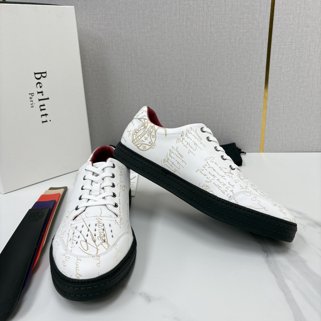 💋💍Berlut* 布鲁提 play time 休闲运动鞋板鞋 法式绅士轻奢代表作,将品牌标志性Scritto手 💋💍Berlut* 布鲁提 play time 休闲运动鞋板鞋 法式绅士轻奢代表作,将品牌标志性Scritto手