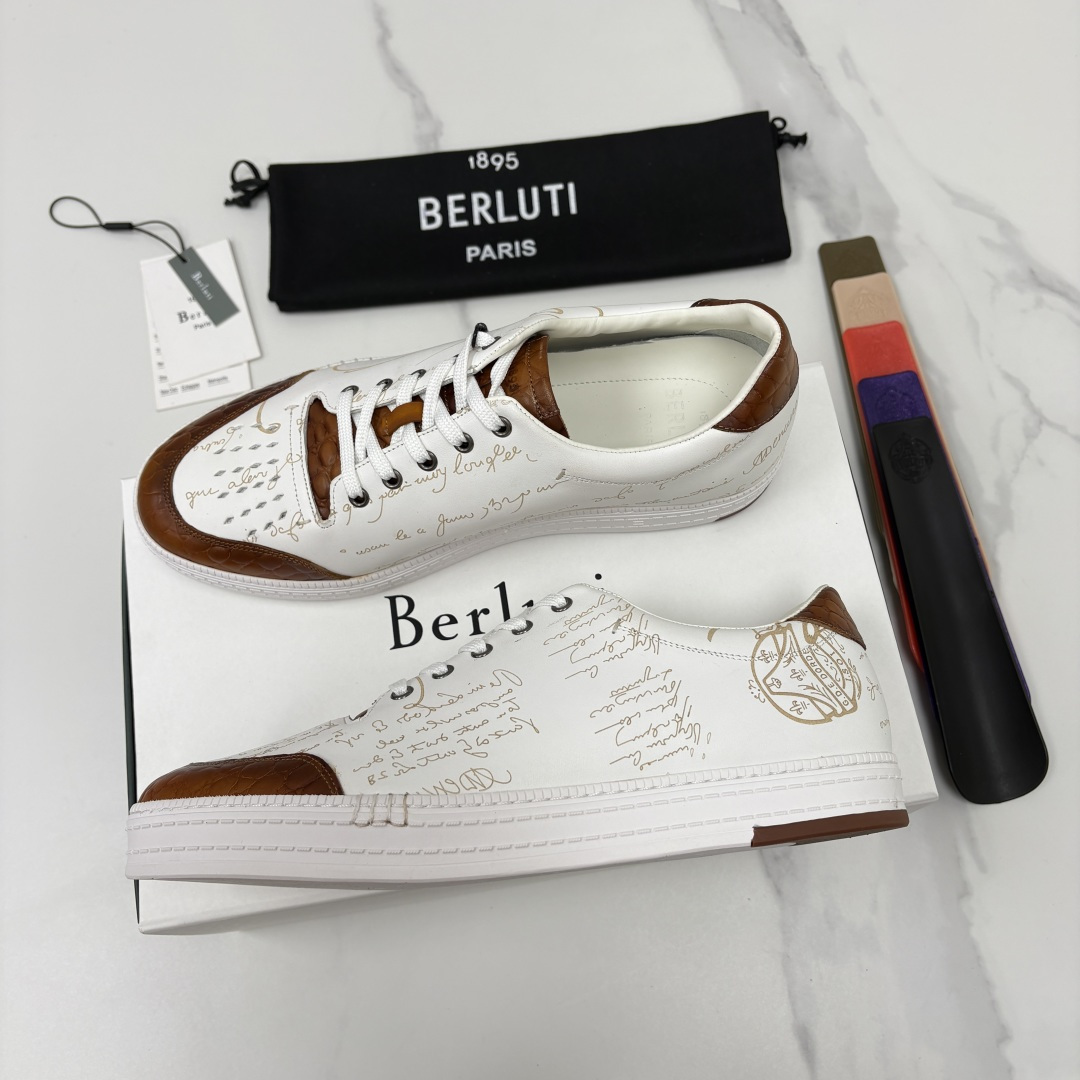 💋💍Berlut* 布鲁提 play time 休闲运动鞋板鞋 法式绅士轻奢代表作,将品牌标志性Scritto手 💋💍Berlut* 布鲁提 play time 休闲运动鞋板鞋 法式绅士轻奢代表作,将品牌标志性Scritto手