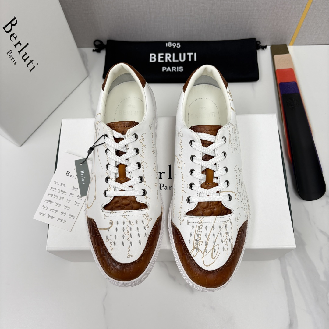 💋💍Berlut* 布鲁提 play time 休闲运动鞋板鞋 法式绅士轻奢代表作,将品牌标志性Scritto手 💋💍Berlut* 布鲁提 play time 休闲运动鞋板鞋 法式绅士轻奢代表作,将品牌标志性Scritto手