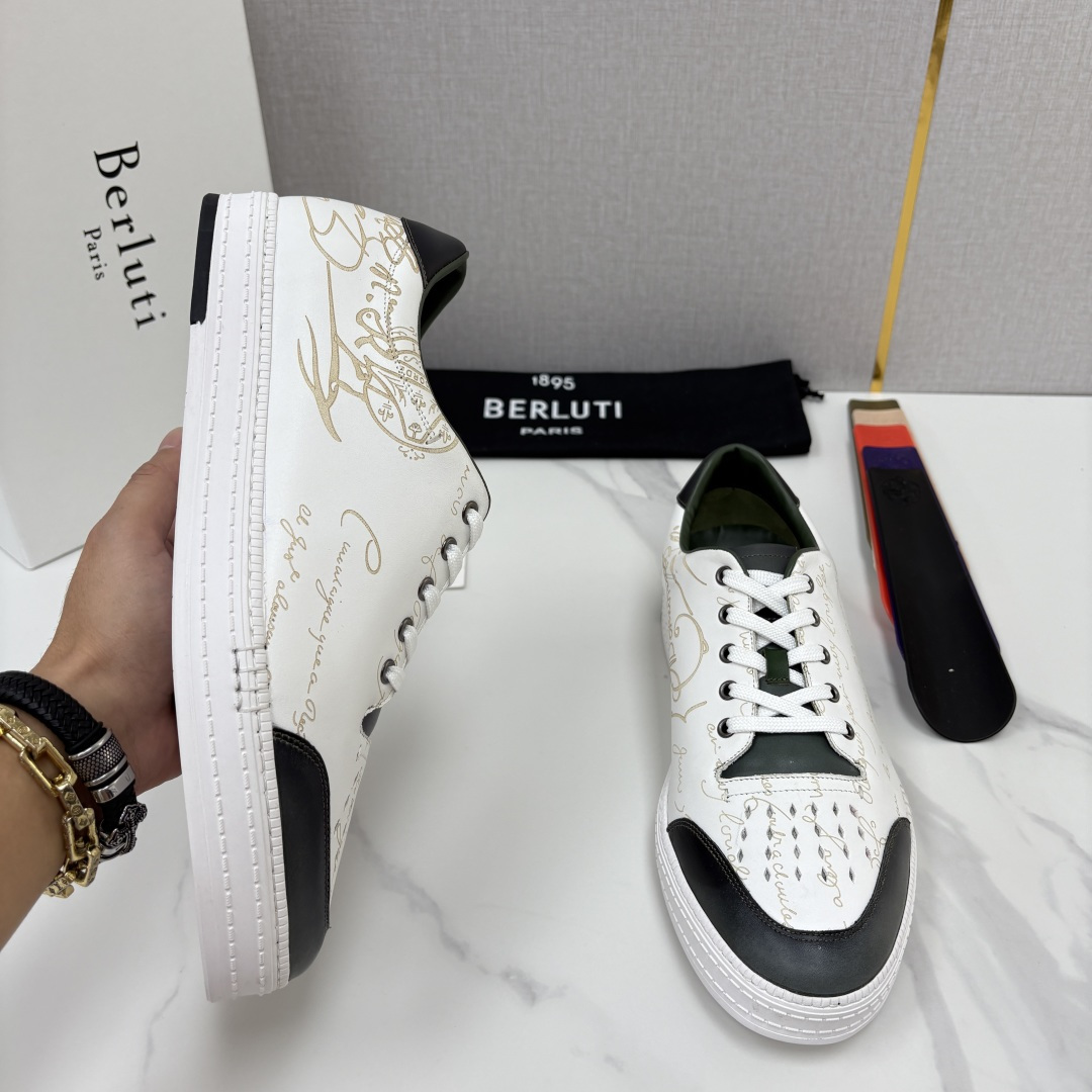 💋💍Berlut* 布鲁提 play time 休闲运动鞋板鞋 法式绅士轻奢代表作,将品牌标志性Scritto手 💋💍Berlut* 布鲁提 play time 休闲运动鞋板鞋 法式绅士轻奢代表作,将品牌标志性Scritto手