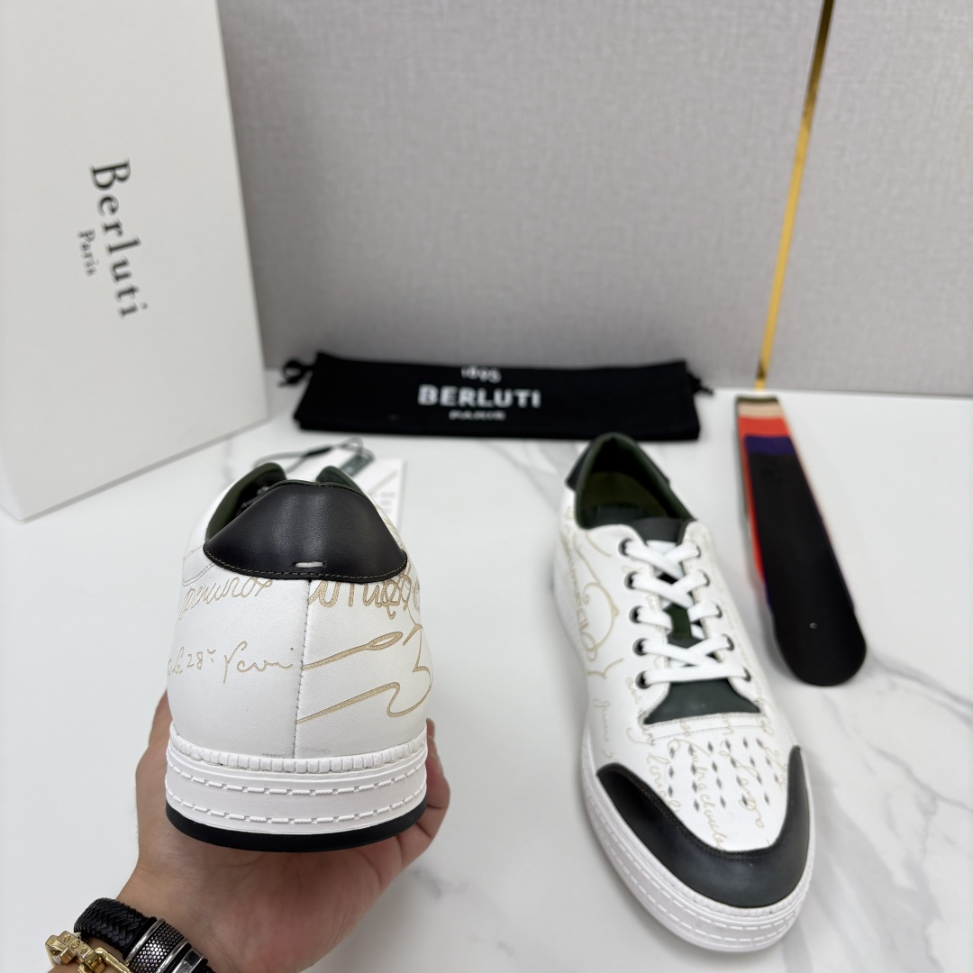 💋💍Berlut* 布鲁提 play time 休闲运动鞋板鞋 法式绅士轻奢代表作,将品牌标志性Scritto手 💋💍Berlut* 布鲁提 play time 休闲运动鞋板鞋 法式绅士轻奢代表作,将品牌标志性Scritto手