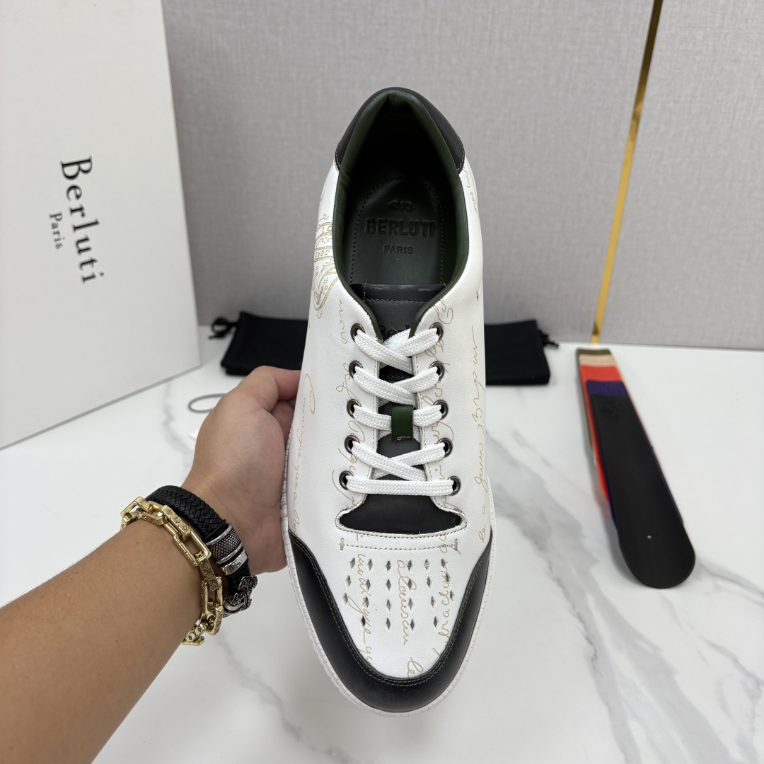 💋💍Berlut* 布鲁提 play time 休闲运动鞋板鞋 法式绅士轻奢代表作,将品牌标志性Scritto手 💋💍Berlut* 布鲁提 play time 休闲运动鞋板鞋 法式绅士轻奢代表作,将品牌标志性Scritto手
