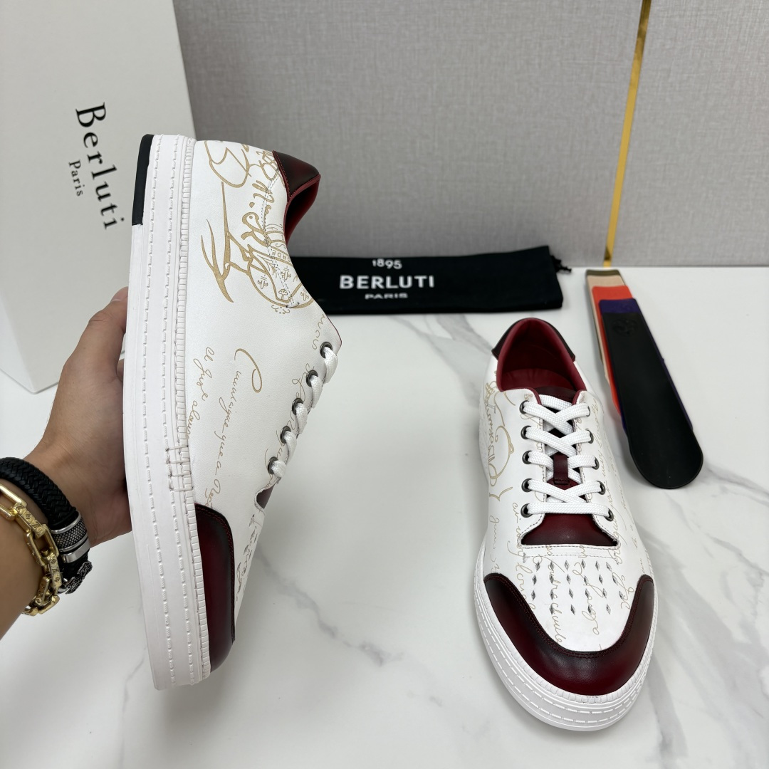 💋💍Berlut* 布鲁提 play time 休闲运动鞋板鞋 法式绅士轻奢代表作,将品牌标志性Scritto手 💋💍Berlut* 布鲁提 play time 休闲运动鞋板鞋 法式绅士轻奢代表作,将品牌标志性Scritto手