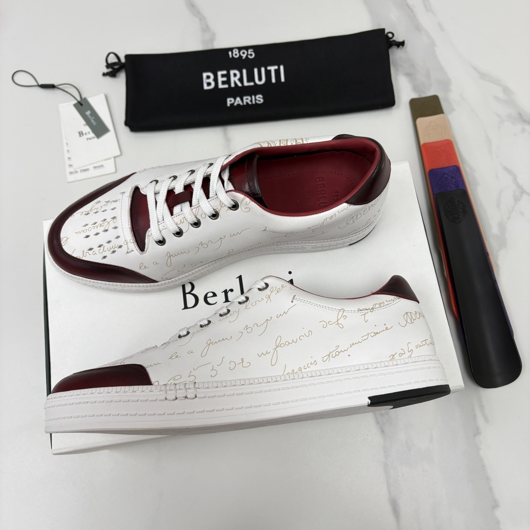 💋💍Berlut* 布鲁提 play time 休闲运动鞋板鞋 法式绅士轻奢代表作,将品牌标志性Scritto手 💋💍Berlut* 布鲁提 play time 休闲运动鞋板鞋 法式绅士轻奢代表作,将品牌标志性Scritto手