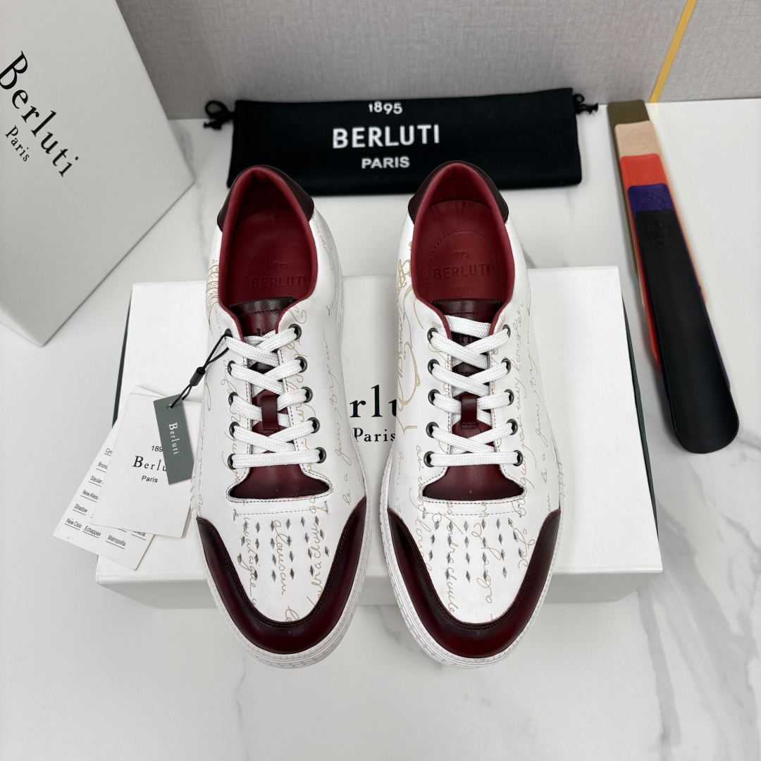 💋💍Berlut* 布鲁提 play time 休闲运动鞋板鞋 法式绅士轻奢代表作,将品牌标志性Scritto手 💋💍Berlut* 布鲁提 play time 休闲运动鞋板鞋 法式绅士轻奢代表作,将品牌标志性Scritto手