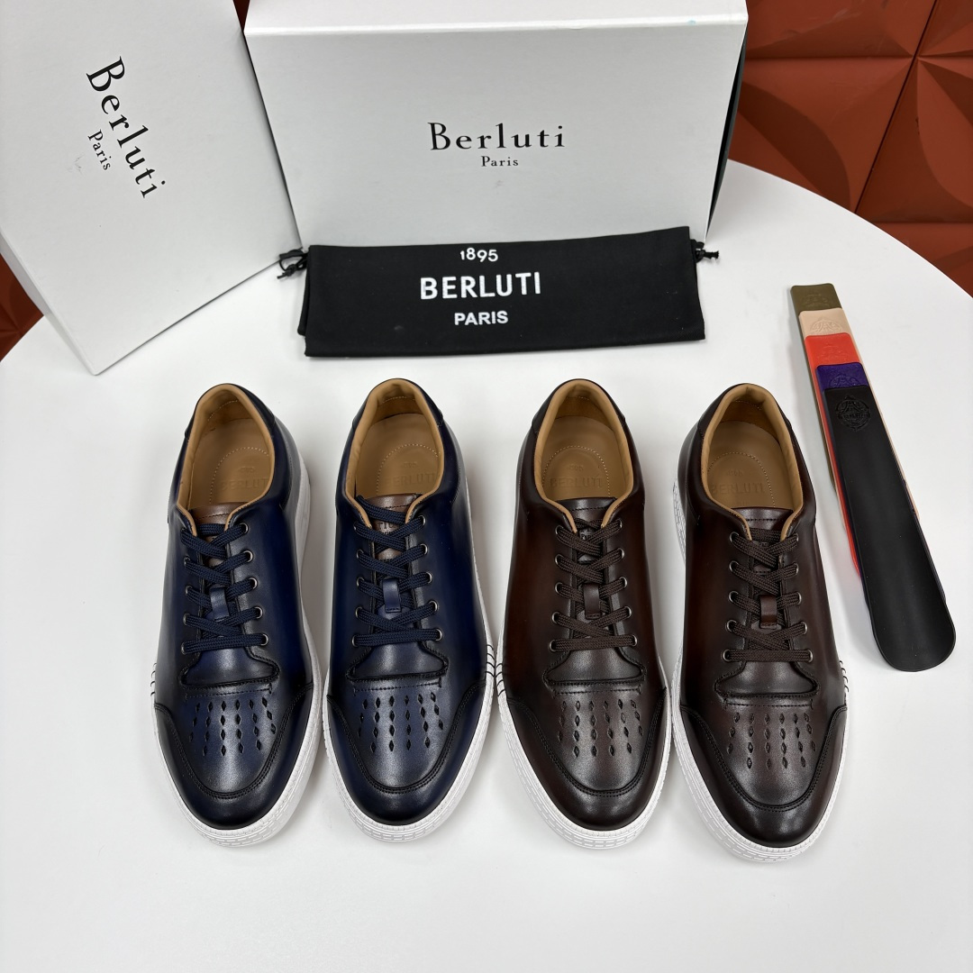 💋💍Berlut* 布鲁提 play time 休闲运动鞋板鞋 法式绅士轻奢代表作,将品牌标志性Scritto手 💋💍Berlut* 布鲁提 play time 休闲运动鞋板鞋 法式绅士轻奢代表作,将品牌标志性Scritto手