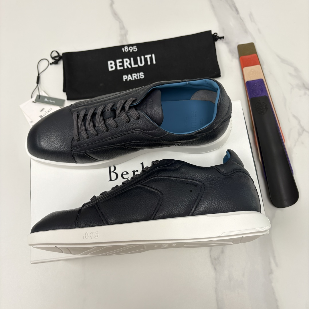 💋💍Berlut* 布鲁提 新款刀锋造型板鞋来袭 新品Stellar小牛荔枝纹皮休闲运动鞋 官方 23,700 💋💍Berlut* 布鲁提 新款刀锋造型板鞋来袭 新品Stellar小牛荔枝纹皮休闲运动鞋 官方 23,700