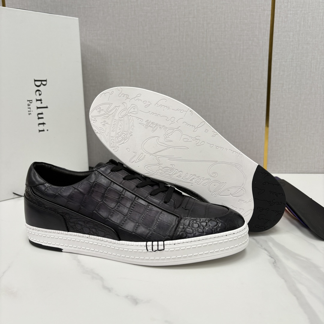 💋💍Berlut* 布鲁提 play time 休闲运动鞋板鞋 法式绅士轻奢代表作,将品牌标志性Scritto手 💋💍Berlut* 布鲁提 play time 休闲运动鞋板鞋 法式绅士轻奢代表作,将品牌标志性Scritto手