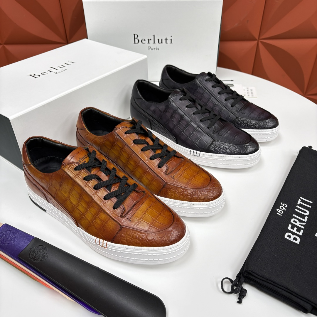 💋💍Berlut* 布鲁提 play time 休闲运动鞋板鞋 法式绅士轻奢代表作,将品牌标志性Scritto手 💋💍Berlut* 布鲁提 play time 休闲运动鞋板鞋 法式绅士轻奢代表作,将品牌标志性Scritto手