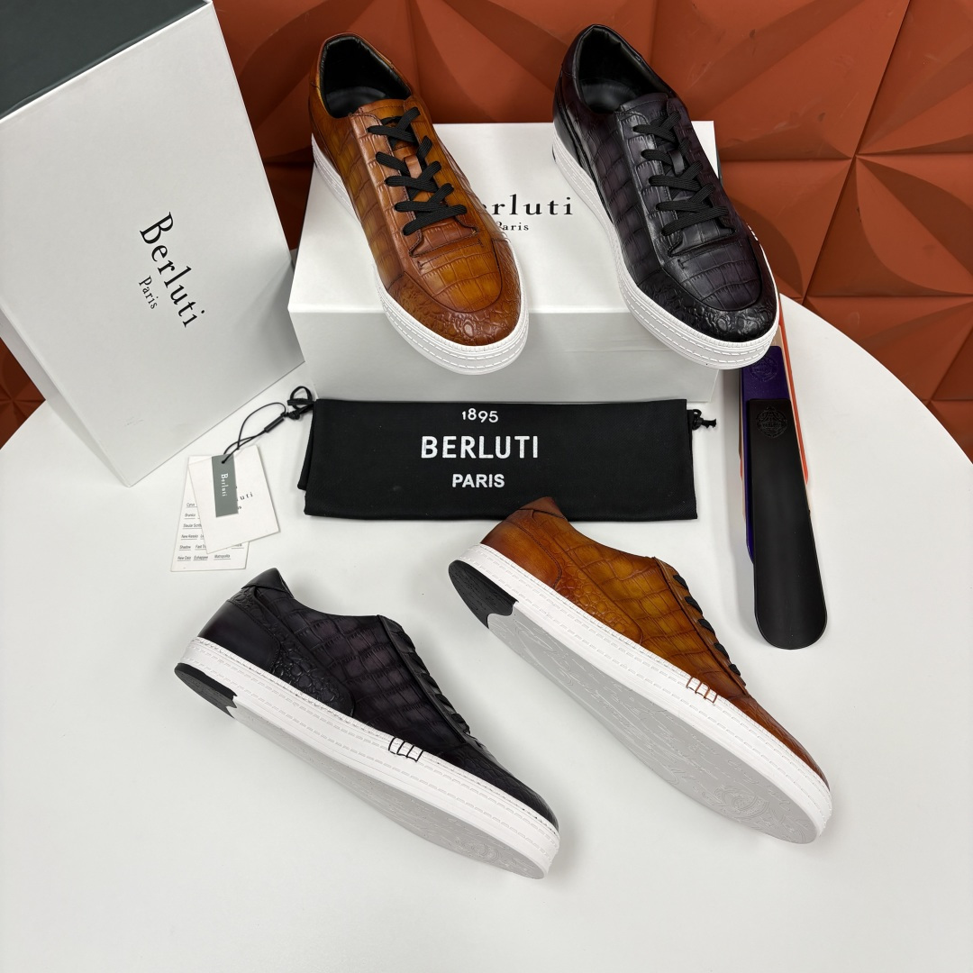 💋💍Berlut* 布鲁提 play time 休闲运动鞋板鞋 法式绅士轻奢代表作,将品牌标志性Scritto手 💋💍Berlut* 布鲁提 play time 休闲运动鞋板鞋 法式绅士轻奢代表作,将品牌标志性Scritto手