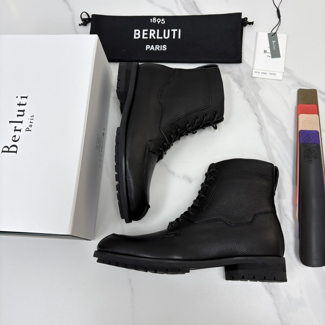 💋💍Berlut* 布鲁提 吴尊同款男士高帮系带马丁靴皮靴 ,把绅士格调与工装气场融为一体 ——正装鞋的优雅 💋💍Berlut* 布鲁提 吴尊同款男士高帮系带马丁靴皮靴 ,把绅士格调与工装气场融为一体 ——正装鞋的优雅