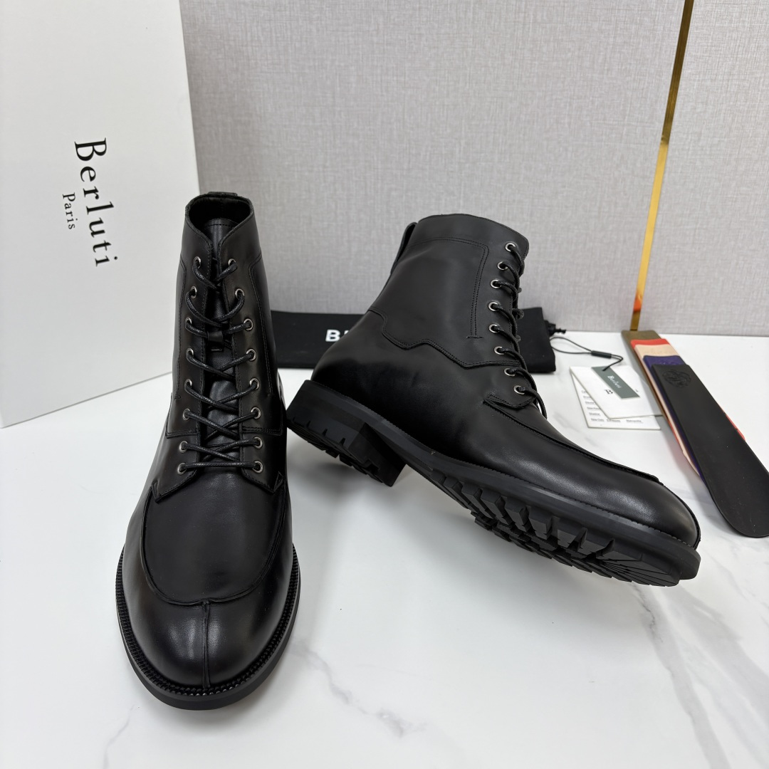 💋💍Berlut* 布鲁提 吴尊同款男士高帮系带马丁靴皮靴 ,把绅士格调与工装气场融为一体 ——正装鞋的优雅 💋💍Berlut* 布鲁提 吴尊同款男士高帮系带马丁靴皮靴 ,把绅士格调与工装气场融为一体 ——正装鞋的优雅
