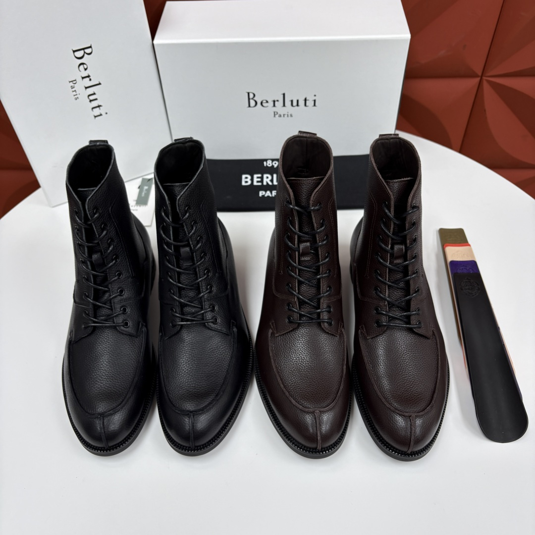 💋💍Berlut* 布鲁提 吴尊同款男士高帮系带马丁靴皮靴 ,把绅士格调与工装气场融为一体 ——正装鞋的优雅 💋💍Berlut* 布鲁提 吴尊同款男士高帮系带马丁靴皮靴 ,把绅士格调与工装气场融为一体 ——正装鞋的优雅