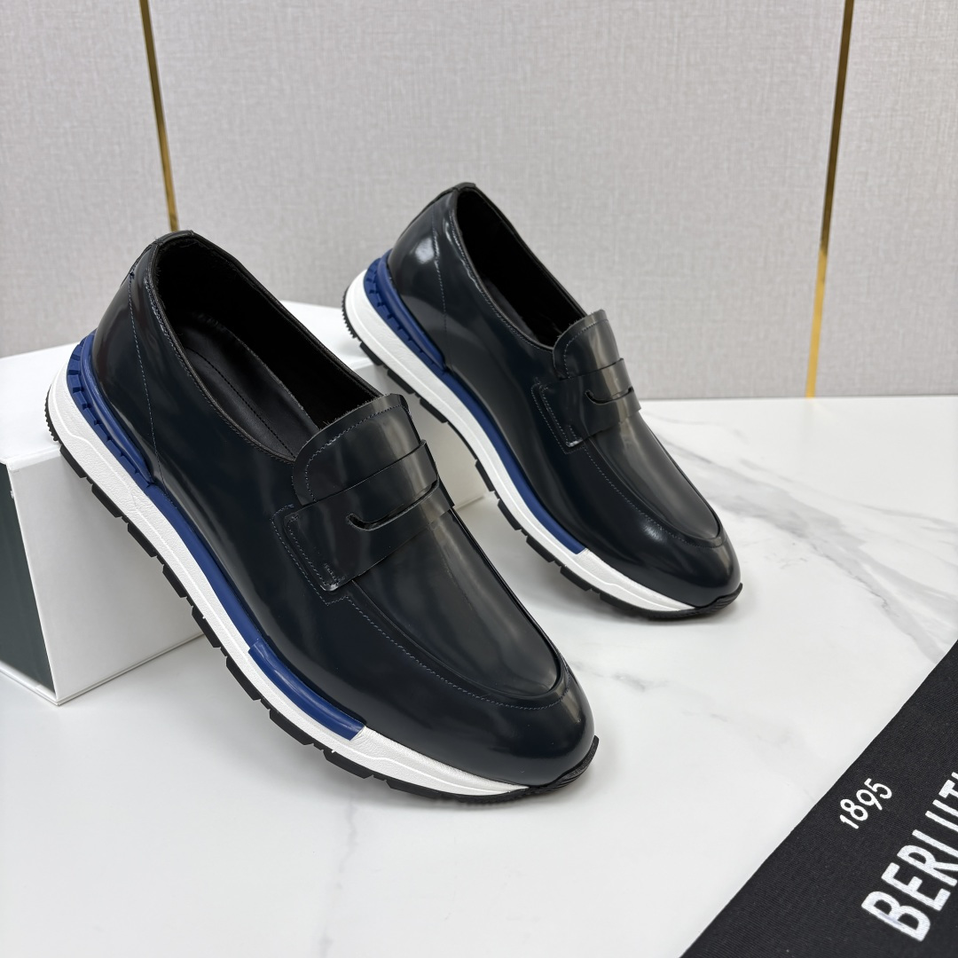 💋💍Berlut* 布鲁提 升级版第四代私模大底 Fast Track皮革ANDY乐福运动鞋 官方 16700 最新 💋💍Berlut* 布鲁提 升级版第四代私模大底 Fast Track皮革ANDY乐福运动鞋 官方 16700 最新