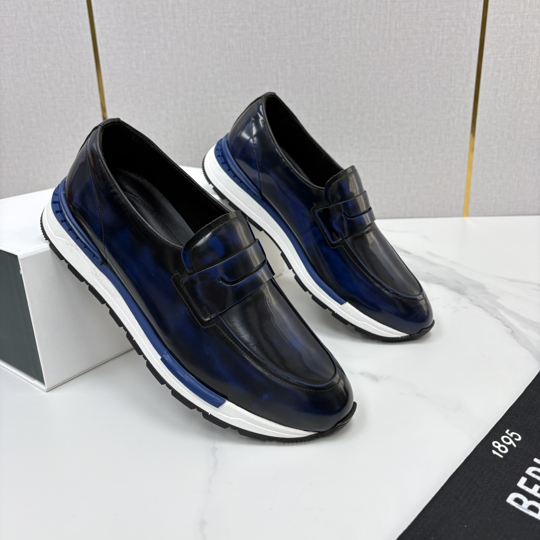 💋💍Berlut* 布鲁提 升级版第四代私模大底 Fast Track皮革ANDY乐福运动鞋 官方 16700 最新 💋💍Berlut* 布鲁提 升级版第四代私模大底 Fast Track皮革ANDY乐福运动鞋 官方 16700 最新