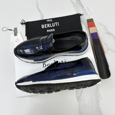 💋💍Berlut* 布鲁提 升级版第四代私模大底 Fast Track皮革ANDY乐福运动鞋 官方 16700 最新 💋💍Berlut* 布鲁提 升级版第四代私模大底 Fast Track皮革ANDY乐福运动鞋 官方 16700 最新