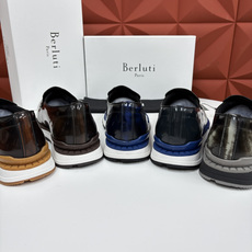 💋💍Berlut* 布鲁提 升级版第四代私模大底 Fast Track皮革ANDY乐福运动鞋 官方 16700 最新 💋💍Berlut* 布鲁提 升级版第四代私模大底 Fast Track皮革ANDY乐福运动鞋 官方 16700 最新