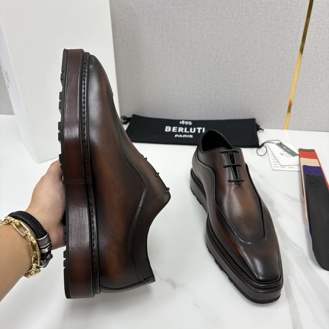 💋💍BERLUT* 布鲁提 ALTO 牛津鞋 男士正装👔皮鞋 官方 23,700 超级内卷的一款改 💋💍BERLUT* 布鲁提 ALTO 牛津鞋 男士正装👔皮鞋 官方 23,700 超级内卷的一款改