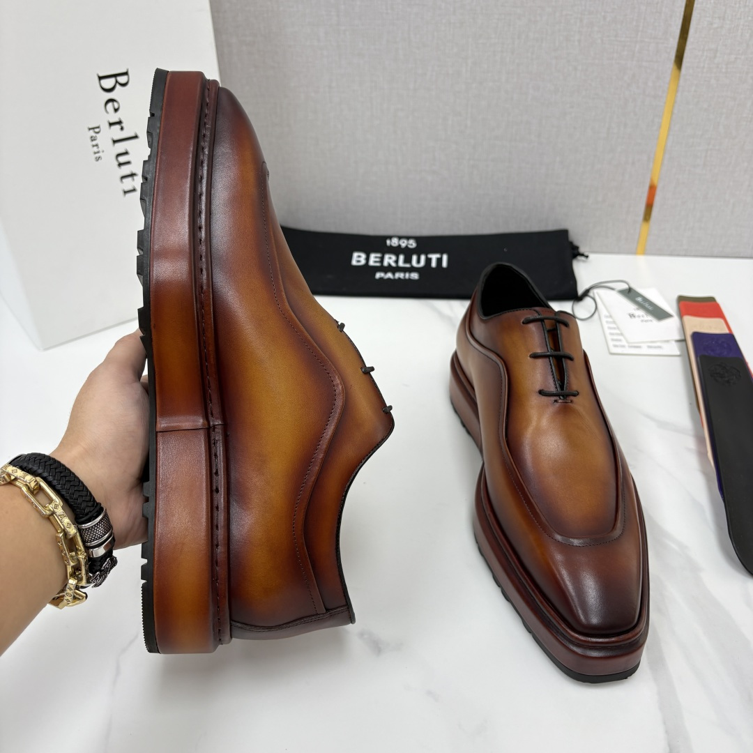 💋💍BERLUT* 布鲁提 ALTO 牛津鞋 男士正装👔皮鞋 官方 23,700 超级内卷的一款改 💋💍BERLUT* 布鲁提 ALTO 牛津鞋 男士正装👔皮鞋 官方 23,700 超级内卷的一款改