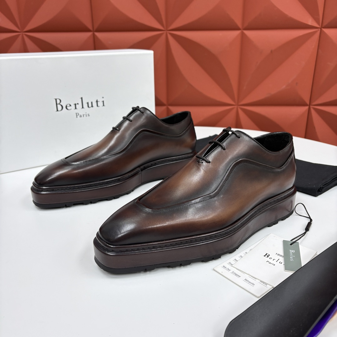 💋💍BERLUT* 布鲁提 ALTO 牛津鞋 男士正装👔皮鞋 官方 23,700 超级内卷的一款改 💋💍BERLUT* 布鲁提 ALTO 牛津鞋 男士正装👔皮鞋 官方 23,700 超级内卷的一款改