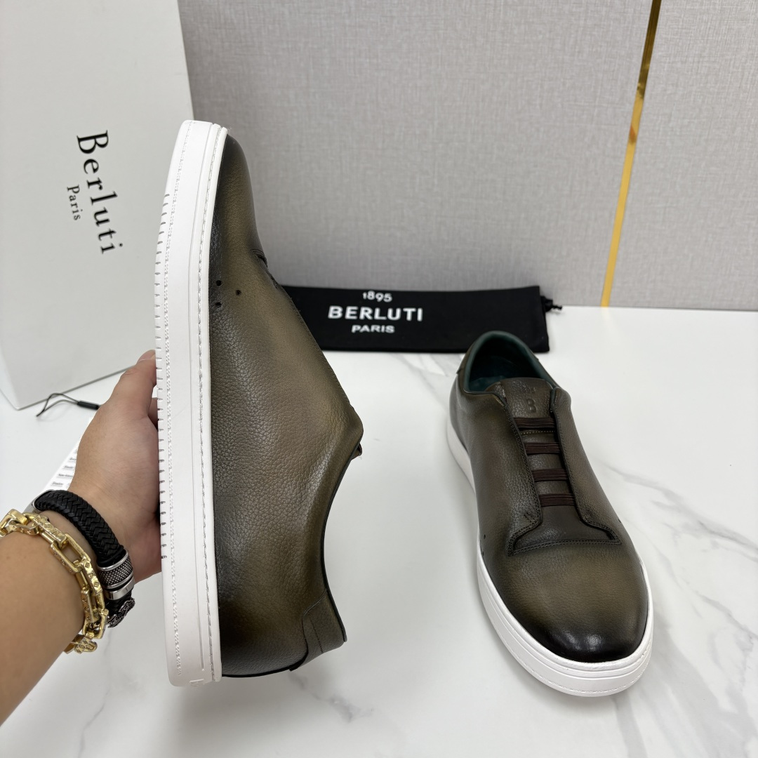 💋 💍 Berlut* 布鲁提 Playtime Venezia Softy 柔软小牛皮低帮运动鞋 轻奢休闲鞋天花 💋 💍 Berlut* 布鲁提 Playtime Venezia Softy 柔软小牛皮低帮运动鞋 轻奢休闲鞋天花