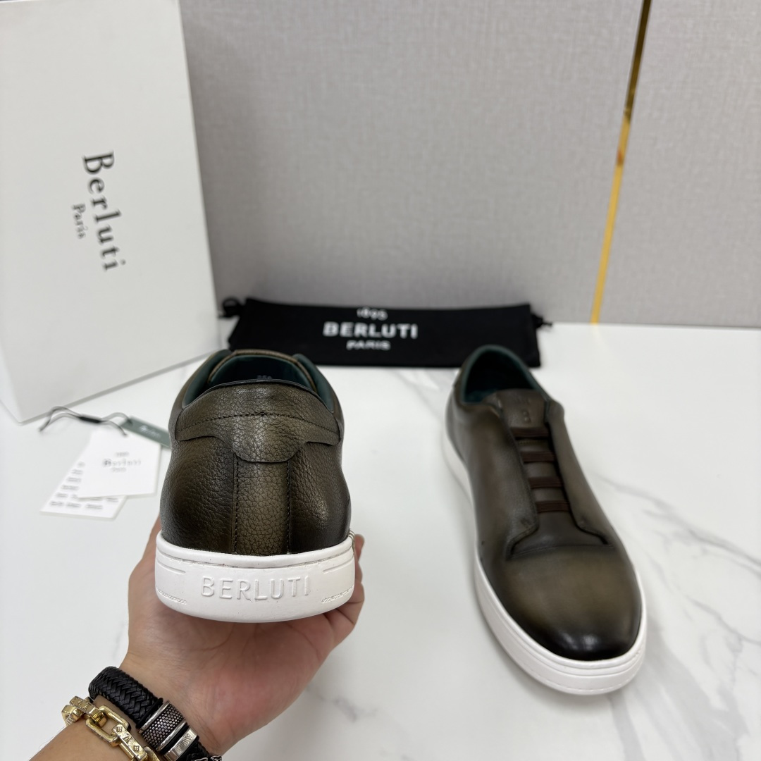💋 💍 Berlut* 布鲁提 Playtime Venezia Softy 柔软小牛皮低帮运动鞋 轻奢休闲鞋天花 💋 💍 Berlut* 布鲁提 Playtime Venezia Softy 柔软小牛皮低帮运动鞋 轻奢休闲鞋天花