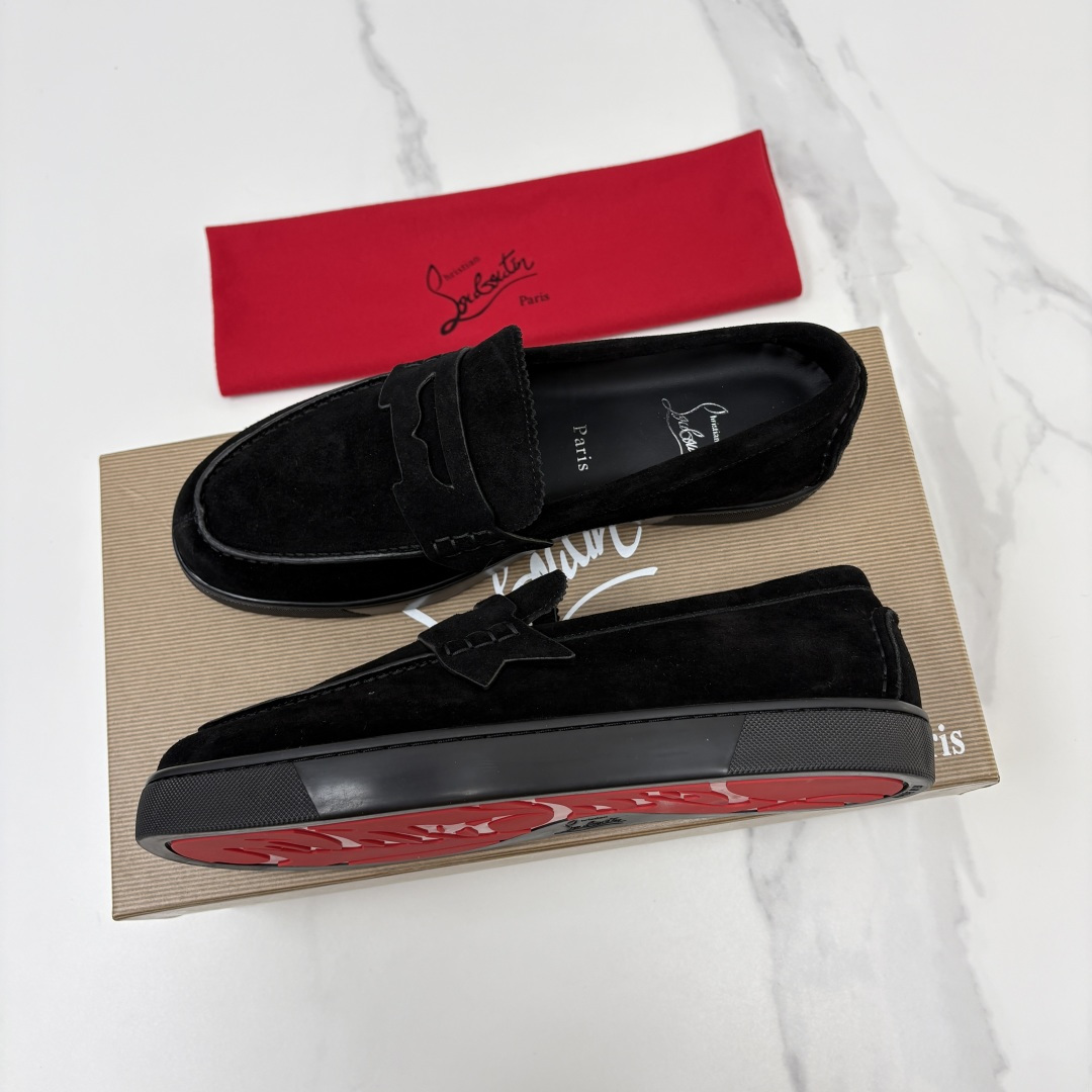 💋💍CL家官方同步新品   🆑Christia* Loubouti*（红底鞋）  Chambeliboat 新版加厚底乐
