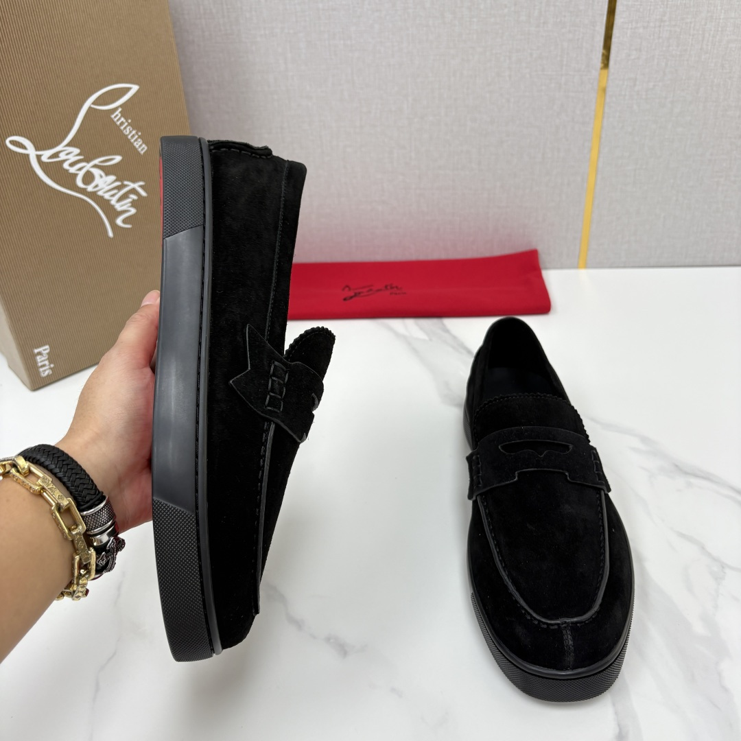 💋💍CL家官方同步新品   🆑Christia* Loubouti*（红底鞋）  Chambeliboat 新版加厚底乐
