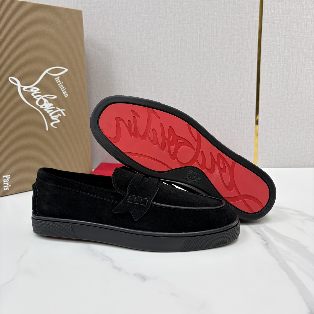 💋💍CL家官方同步新品   🆑Christia* Loubouti*（红底鞋）  Chambeliboat 新版加厚底乐