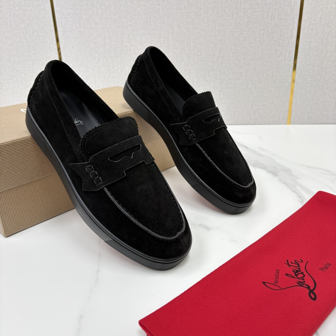 💋💍CL家官方同步新品   🆑Christia* Loubouti*（红底鞋）  Chambeliboat 新版加厚底乐
