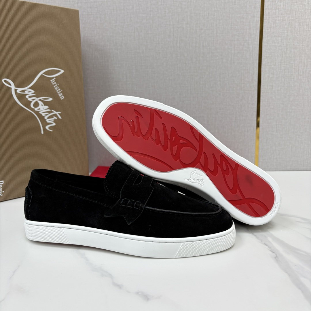 💋💍CL家官方同步新品   🆑Christia* Loubouti*（红底鞋）  Chambeliboat 新版加厚底乐