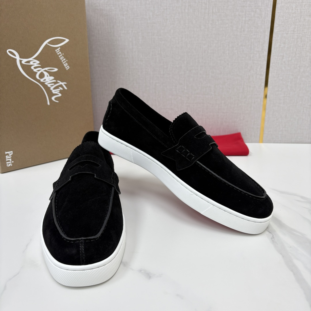 💋💍CL家官方同步新品   🆑Christia* Loubouti*（红底鞋）  Chambeliboat 新版加厚底乐