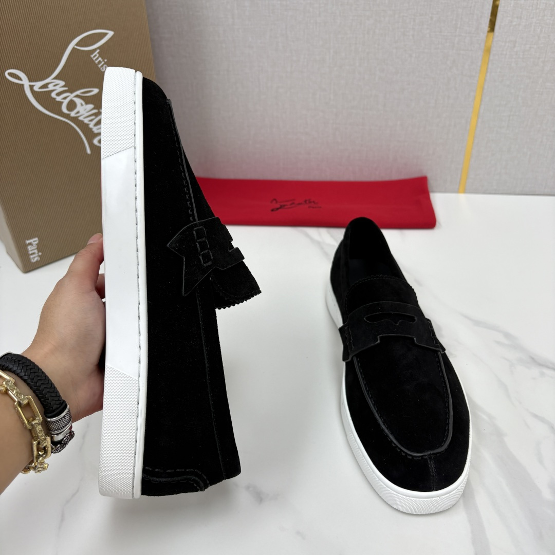 💋💍CL家官方同步新品   🆑Christia* Loubouti*（红底鞋）  Chambeliboat 新版加厚底乐
