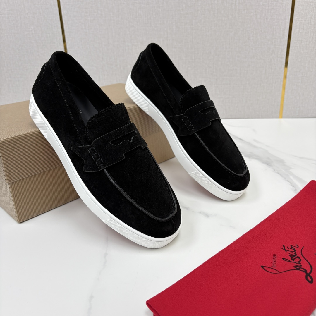 💋💍CL家官方同步新品   🆑Christia* Loubouti*（红底鞋）  Chambeliboat 新版加厚底乐