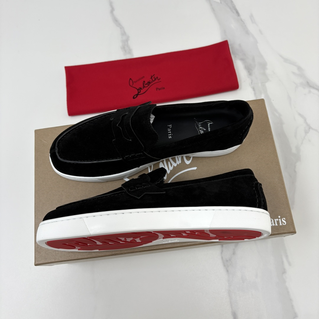💋💍CL家官方同步新品   🆑Christia* Loubouti*（红底鞋）  Chambeliboat 新版加厚底乐