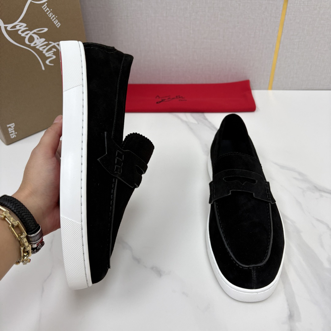 💋💍CL家官方同步新品   🆑Christia* Loubouti*（红底鞋）  Chambeliboat 新版加厚底乐