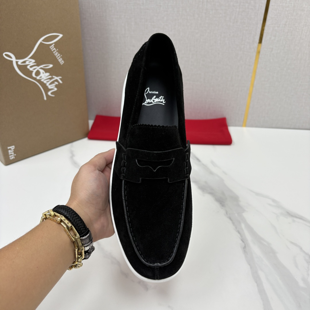 💋💍CL家官方同步新品   🆑Christia* Loubouti*（红底鞋）  Chambeliboat 新版加厚底乐
