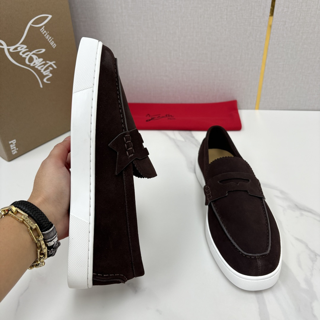 💋💍CL家官方同步新品   🆑Christia* Loubouti*（红底鞋）  Chambeliboat 新版加厚底乐