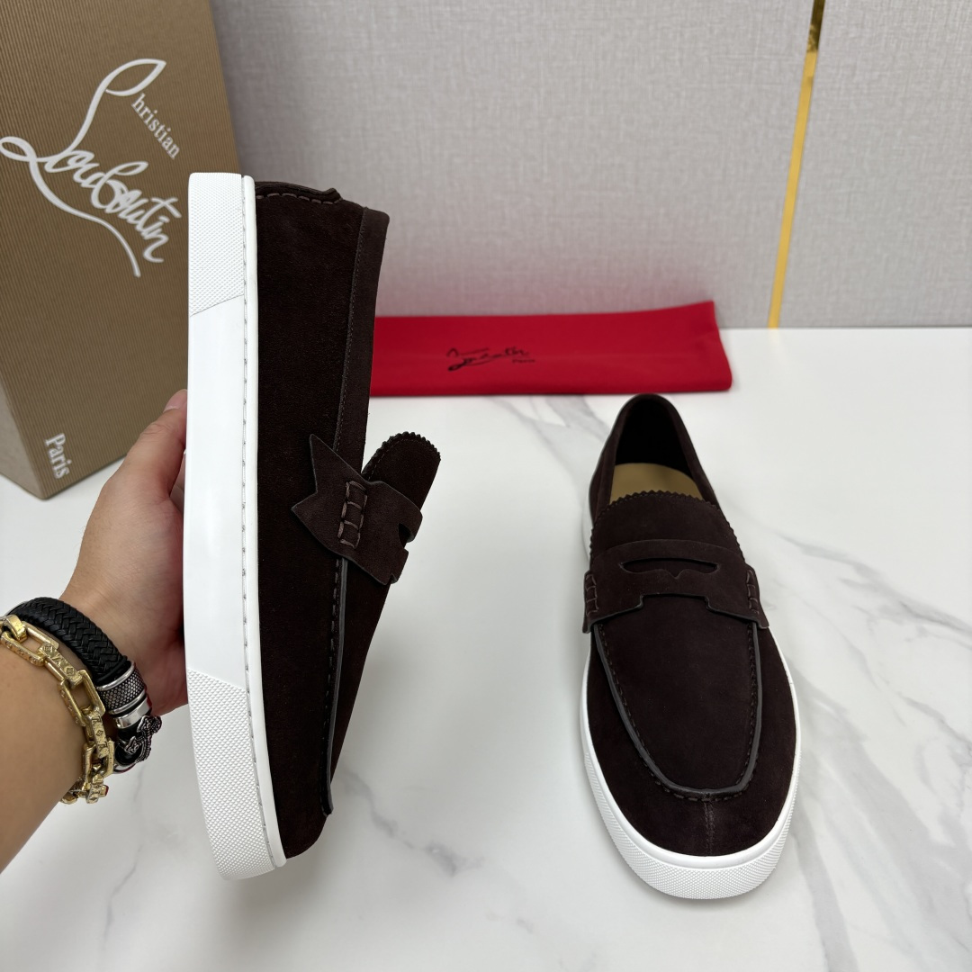 💋💍CL家官方同步新品   🆑Christia* Loubouti*（红底鞋）  Chambeliboat 新版加厚底乐