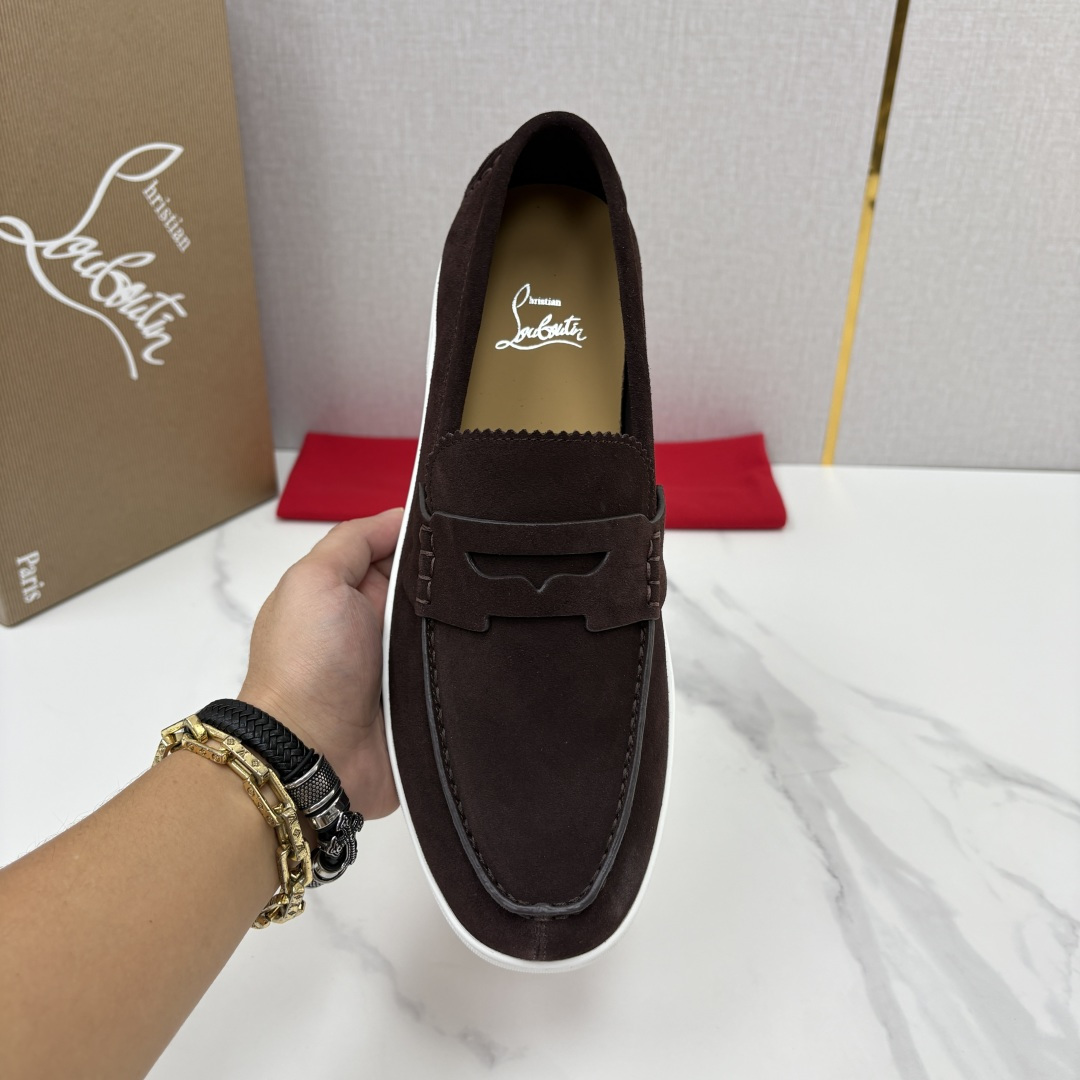 💋💍CL家官方同步新品   🆑Christia* Loubouti*（红底鞋）  Chambeliboat 新版加厚底乐
