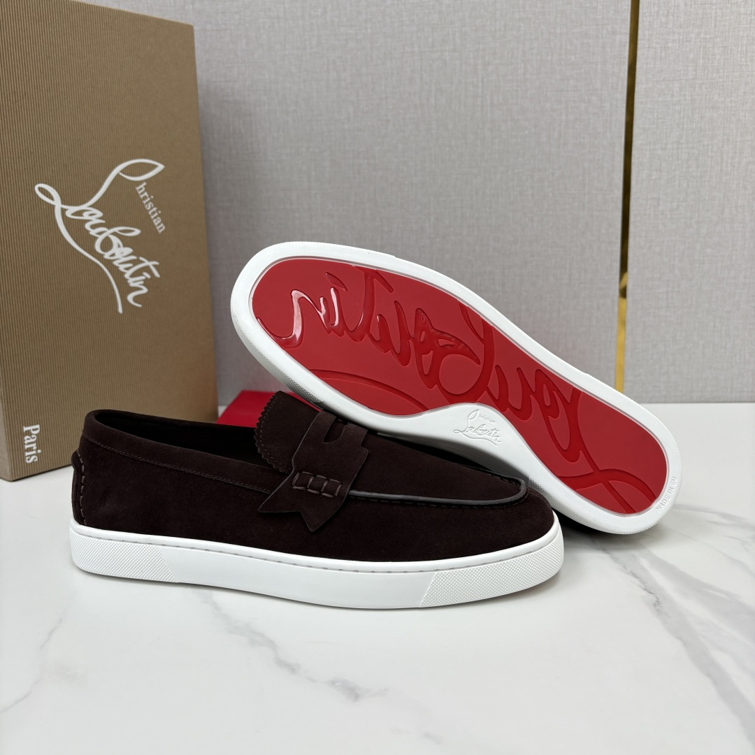 💋💍CL家官方同步新品   🆑Christia* Loubouti*（红底鞋）  Chambeliboat 新版加厚底乐