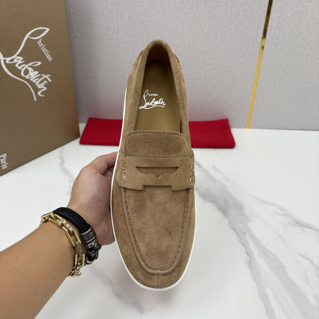 💋💍CL家官方同步新品   🆑Christia* Loubouti*（红底鞋）  Chambeliboat 新版加厚底乐
