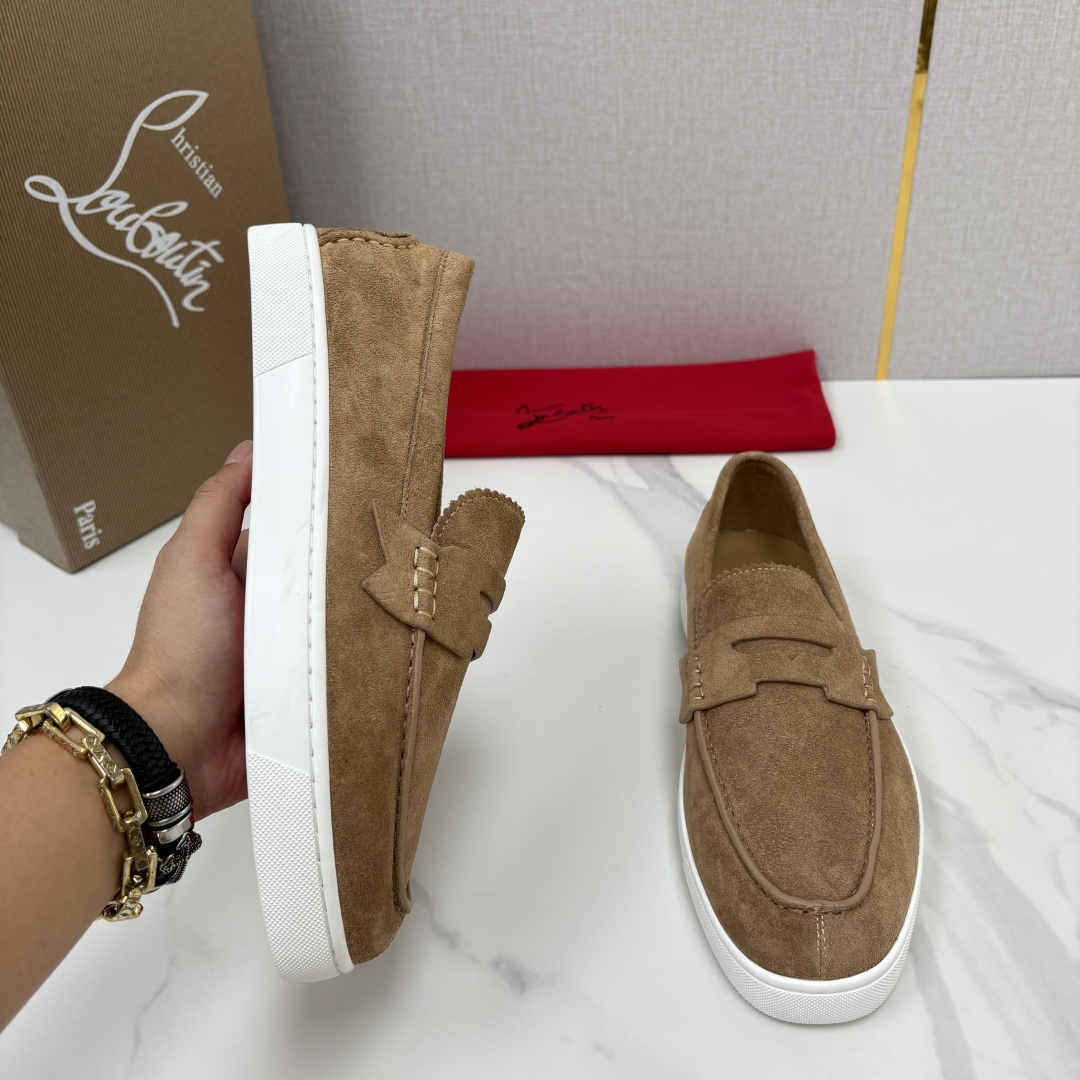 💋💍CL家官方同步新品   🆑Christia* Loubouti*（红底鞋）  Chambeliboat 新版加厚底乐