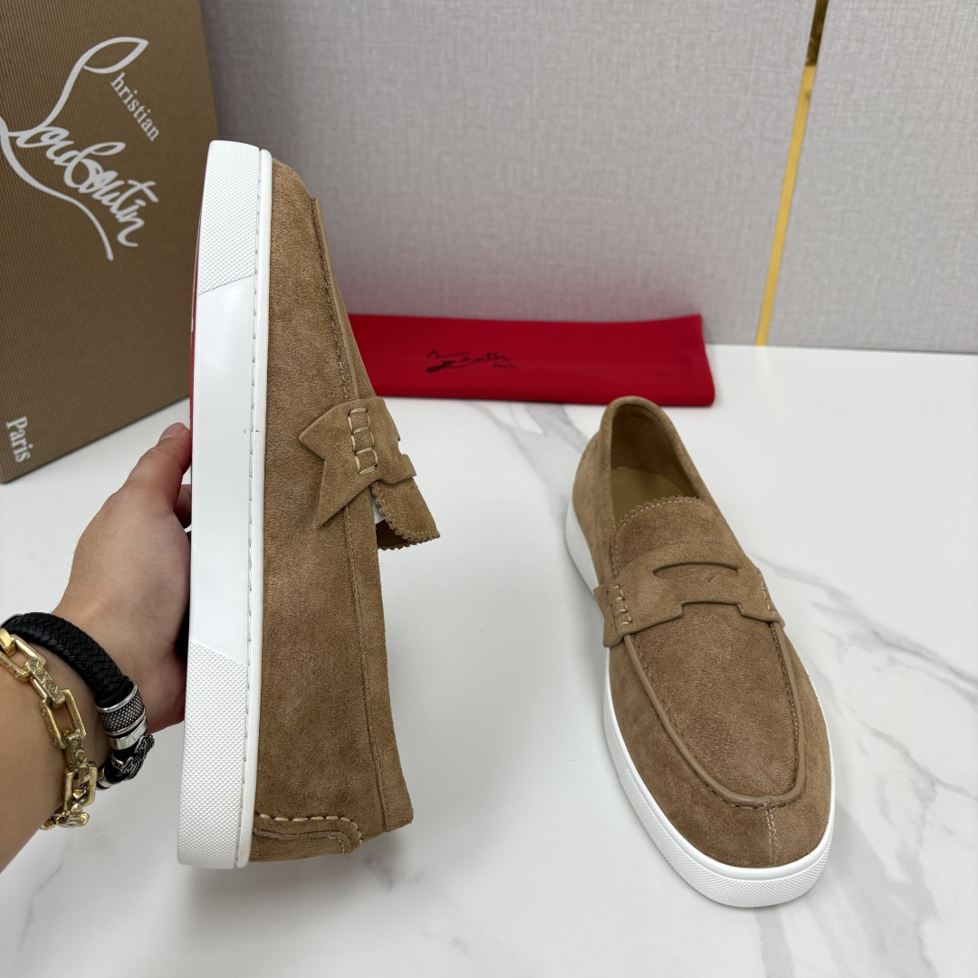 💋💍CL家官方同步新品   🆑Christia* Loubouti*（红底鞋）  Chambeliboat 新版加厚底乐