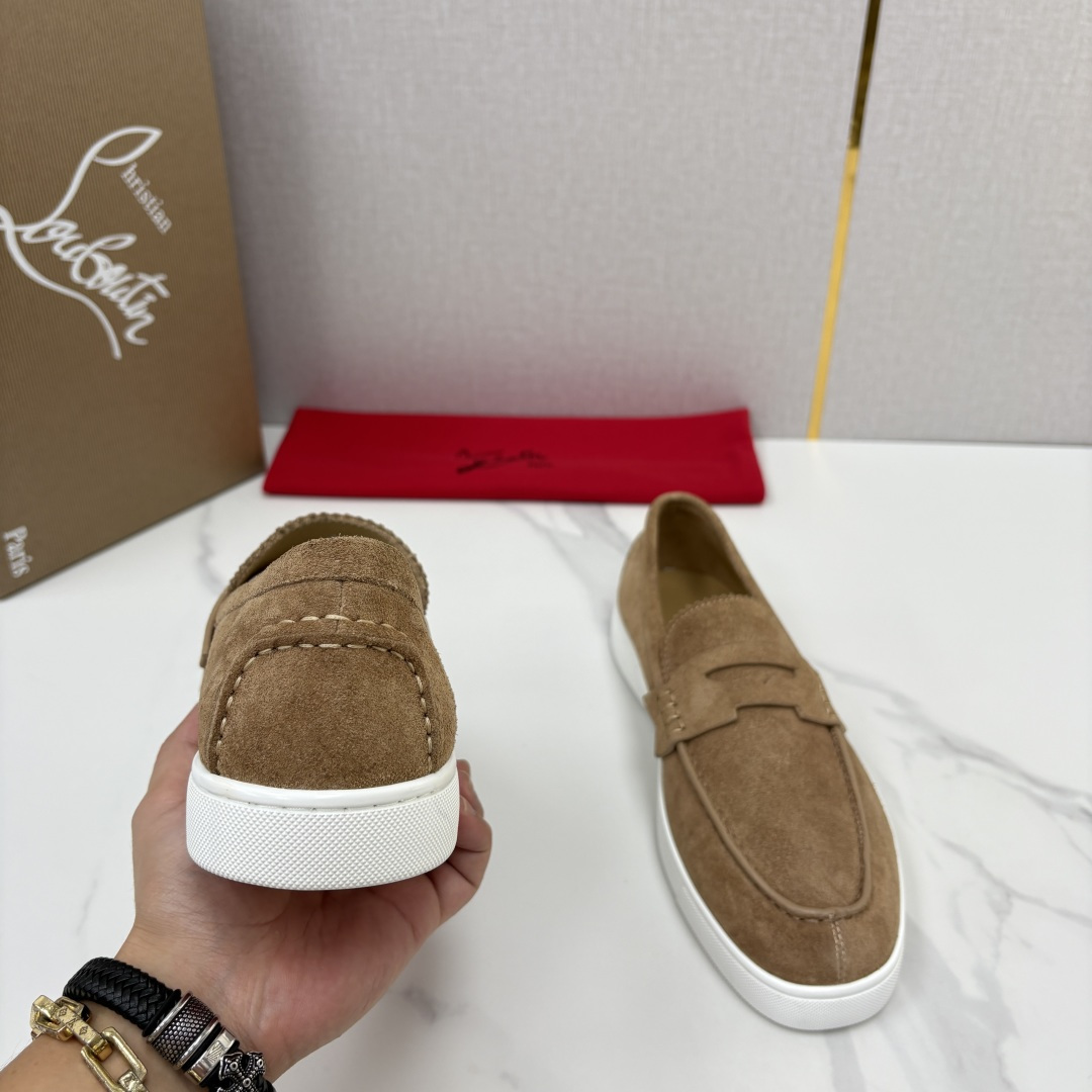 💋💍CL家官方同步新品   🆑Christia* Loubouti*（红底鞋）  Chambeliboat 新版加厚底乐
