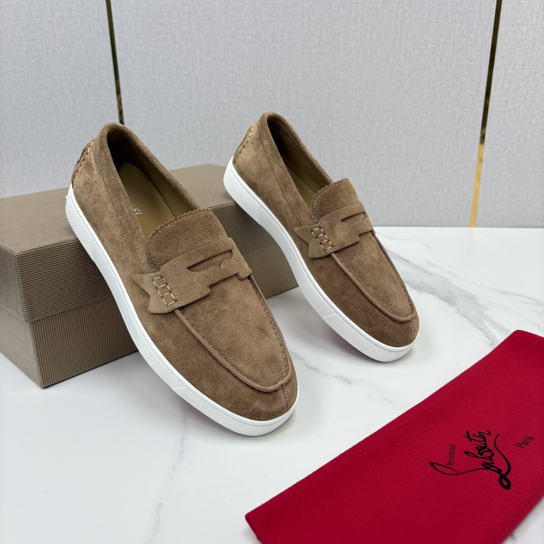 💋💍CL家官方同步新品   🆑Christia* Loubouti*（红底鞋）  Chambeliboat 新版加厚底乐