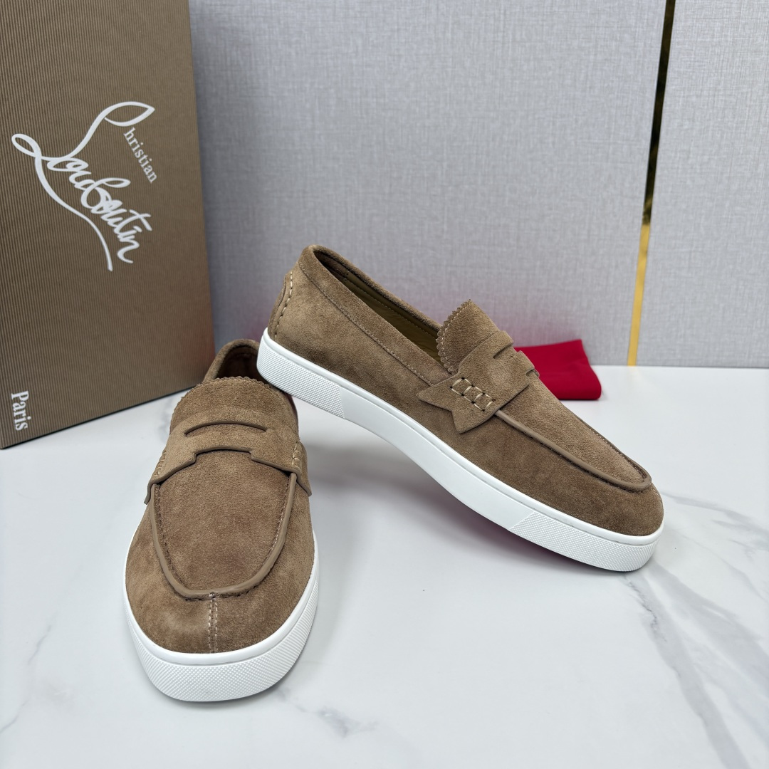 💋💍CL家官方同步新品   🆑Christia* Loubouti*（红底鞋）  Chambeliboat 新版加厚底乐