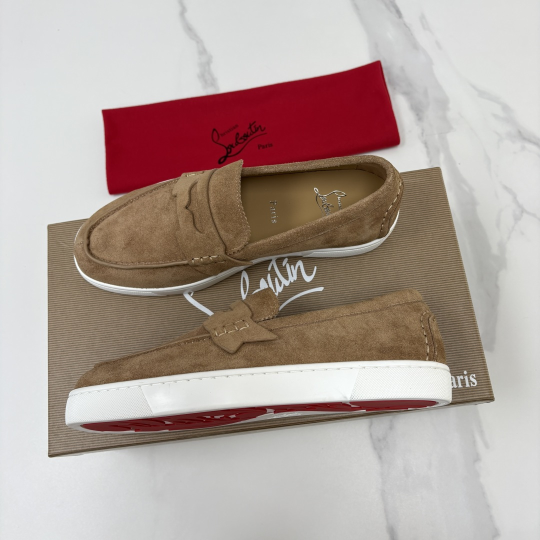 💋💍CL家官方同步新品   🆑Christia* Loubouti*（红底鞋）  Chambeliboat 新版加厚底乐