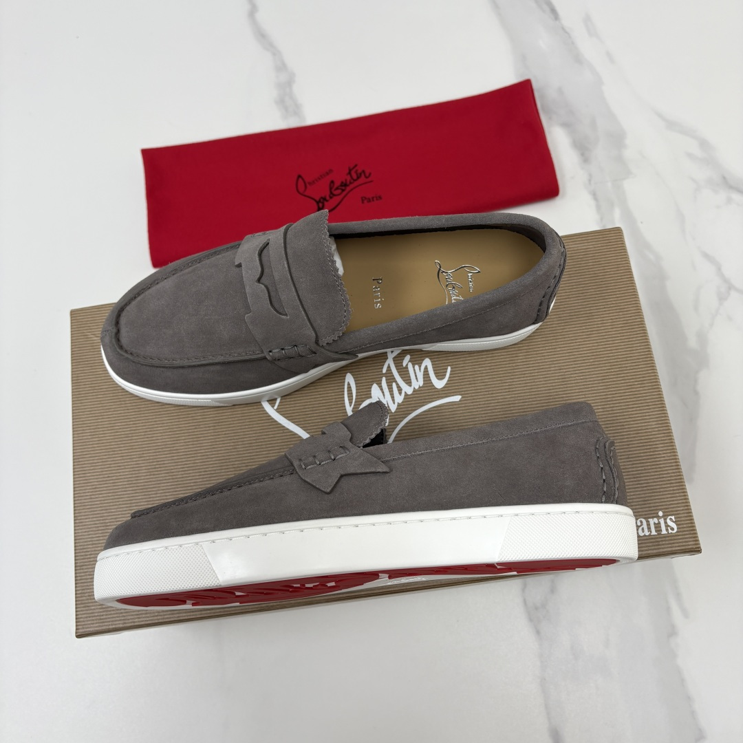 💋💍CL家官方同步新品   🆑Christia* Loubouti*（红底鞋）  Chambeliboat 新版加厚底乐